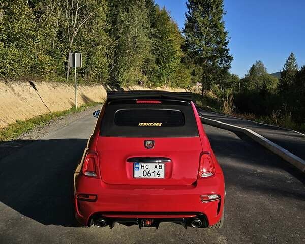 Червоний Абарт Fiat 500, об'ємом двигуна 1.4 л та пробігом 116 тис. км за 9300 $, фото 7 на Automoto.ua