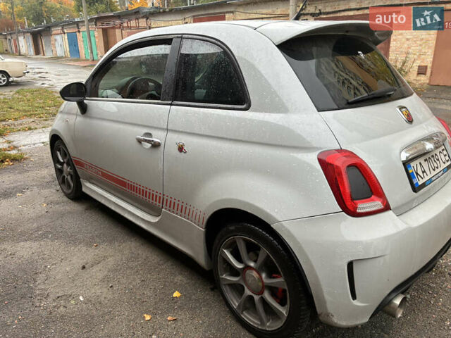 Серый Абарт Fiat 500, объемом двигателя 1.37 л и пробегом 109 тыс. км за 8700 $, фото 5 на Automoto.ua