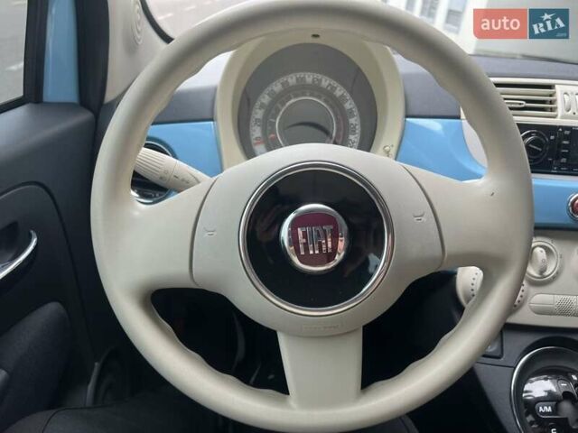 Синий Абарт Fiat 500, объемом двигателя 1.2 л и пробегом 78 тыс. км за 7500 $, фото 9 на Automoto.ua
