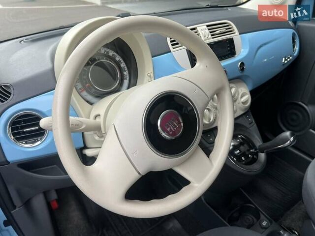 Синий Абарт Fiat 500, объемом двигателя 1.2 л и пробегом 78 тыс. км за 7500 $, фото 8 на Automoto.ua