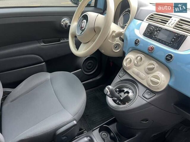 Синий Абарт Fiat 500, объемом двигателя 1.2 л и пробегом 78 тыс. км за 7500 $, фото 6 на Automoto.ua