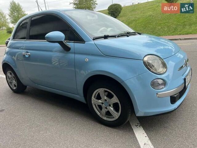 Синий Абарт Fiat 500, объемом двигателя 1.2 л и пробегом 78 тыс. км за 7500 $, фото 2 на Automoto.ua