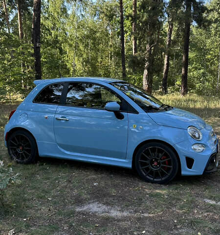 Синий Абарт Fiat 500, объемом двигателя 1.4 л и пробегом 57 тыс. км за 14750 $, фото 7 на Automoto.ua
