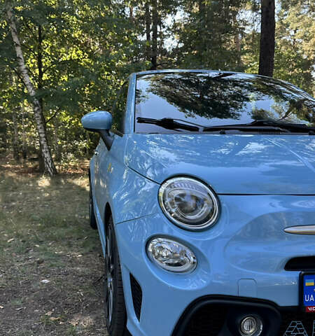 Синий Абарт Fiat 500, объемом двигателя 1.4 л и пробегом 57 тыс. км за 14750 $, фото 27 на Automoto.ua