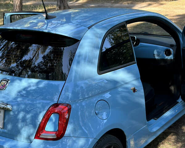 Синий Абарт Fiat 500, объемом двигателя 1.4 л и пробегом 57 тыс. км за 14750 $, фото 23 на Automoto.ua