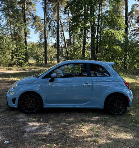 Синий Абарт Fiat 500, объемом двигателя 1.4 л и пробегом 57 тыс. км за 14750 $, фото 6 на Automoto.ua