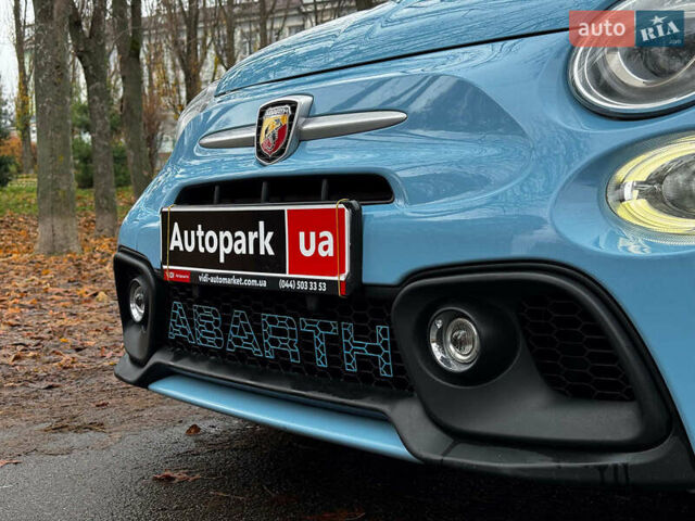 Синий Абарт Fiat 500, объемом двигателя 1.4 л и пробегом 59 тыс. км за 13790 $, фото 9 на Automoto.ua