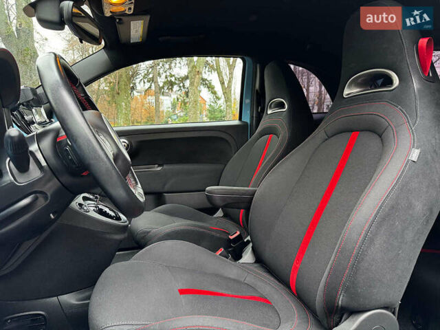 Синий Абарт Fiat 500, объемом двигателя 1.4 л и пробегом 59 тыс. км за 13790 $, фото 24 на Automoto.ua