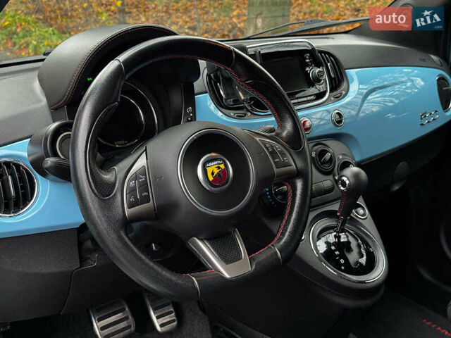 Синий Абарт Fiat 500, объемом двигателя 1.4 л и пробегом 59 тыс. км за 13790 $, фото 23 на Automoto.ua