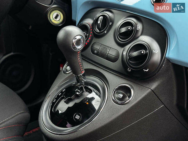 Синий Абарт Fiat 500, объемом двигателя 1.4 л и пробегом 59 тыс. км за 13790 $, фото 18 на Automoto.ua