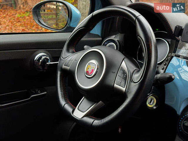 Синий Абарт Fiat 500, объемом двигателя 1.4 л и пробегом 59 тыс. км за 13790 $, фото 20 на Automoto.ua