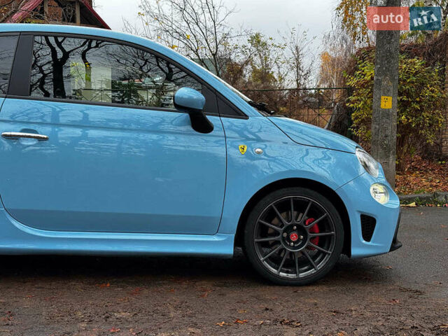 Синий Абарт Fiat 500, объемом двигателя 1.4 л и пробегом 59 тыс. км за 13790 $, фото 13 на Automoto.ua