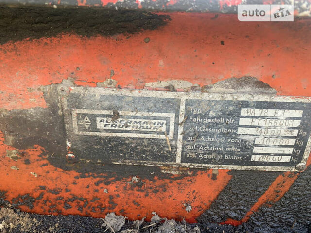 Ackermann Fruehauf Eaf, объемом двигателя 0 л и пробегом 300 тыс. км за 3300 $, фото 6 на Automoto.ua