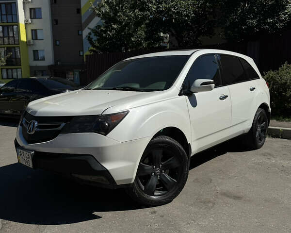 Белый Акура МДХ, объемом двигателя 3.66 л и пробегом 190 тыс. км за 10200 $, фото 1 на Automoto.ua