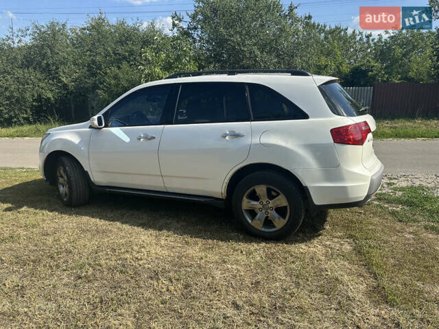 Белый Акура МДХ, объемом двигателя 3.66 л и пробегом 202 тыс. км за 12500 $, фото 4 на Automoto.ua