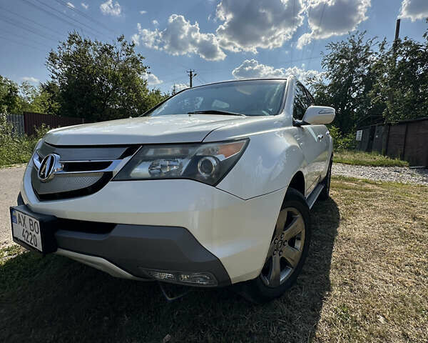 Белый Акура МДХ, объемом двигателя 3.66 л и пробегом 202 тыс. км за 12500 $, фото 1 на Automoto.ua