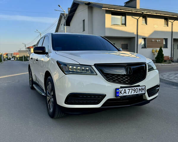 Белый Акура МДХ, объемом двигателя 3.5 л и пробегом 220 тыс. км за 18500 $, фото 3 на Automoto.ua