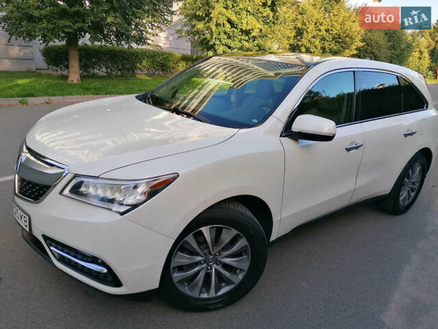 Белый Акура МДХ, объемом двигателя 3.5 л и пробегом 220 тыс. км за 13950 $, фото 14 на Automoto.ua