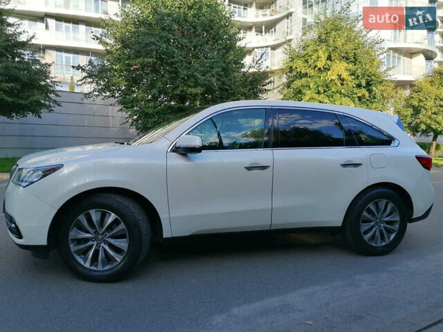 Белый Акура МДХ, объемом двигателя 3.5 л и пробегом 220 тыс. км за 13950 $, фото 6 на Automoto.ua