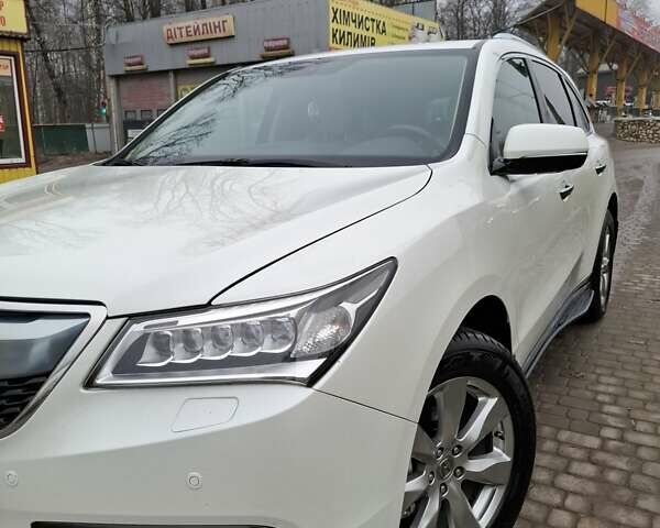 Белый Акура МДХ, объемом двигателя 3.47 л и пробегом 199 тыс. км за 21000 $, фото 2 на Automoto.ua