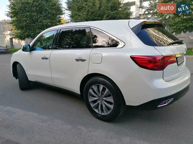 Белый Акура МДХ, объемом двигателя 3.5 л и пробегом 220 тыс. км за 13950 $, фото 5 на Automoto.ua