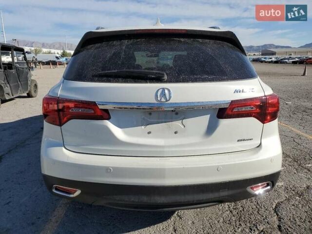 Белый Акура МДХ, объемом двигателя 3.47 л и пробегом 87 тыс. км за 2700 $, фото 5 на Automoto.ua