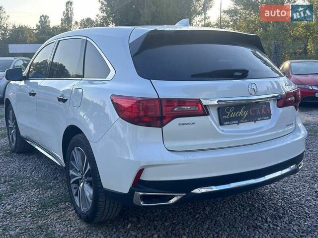 Белый Акура МДХ, объемом двигателя 3.47 л и пробегом 112 тыс. км за 29500 $, фото 6 на Automoto.ua