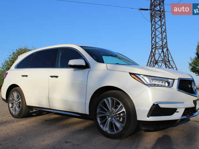 Белый Акура МДХ, объемом двигателя 3.5 л и пробегом 80 тыс. км за 26000 $, фото 4 на Automoto.ua