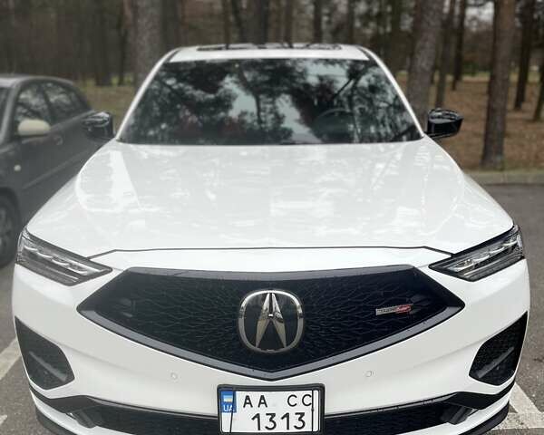 Белый Акура МДХ, объемом двигателя 3 л и пробегом 61 тыс. км за 53000 $, фото 2 на Automoto.ua