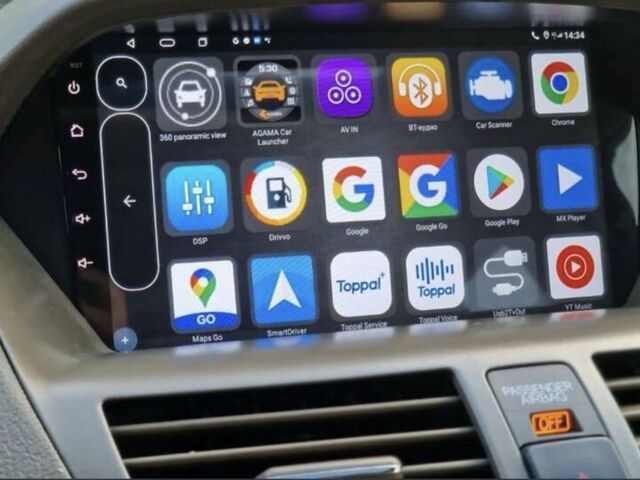 Черный Акура МДХ, объемом двигателя 3.7 л и пробегом 209 тыс. км за 8500 $, фото 12 на Automoto.ua