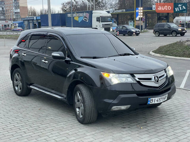 Черный Акура МДХ, объемом двигателя 3.66 л и пробегом 255 тыс. км за 11900 $, фото 2 на Automoto.ua