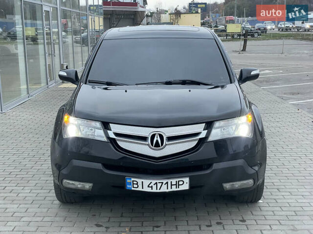 Черный Акура МДХ, объемом двигателя 3.66 л и пробегом 255 тыс. км за 11900 $, фото 1 на Automoto.ua