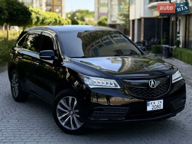 Черный Акура МДХ, объемом двигателя 3.47 л и пробегом 220 тыс. км за 16900 $, фото 3 на Automoto.ua