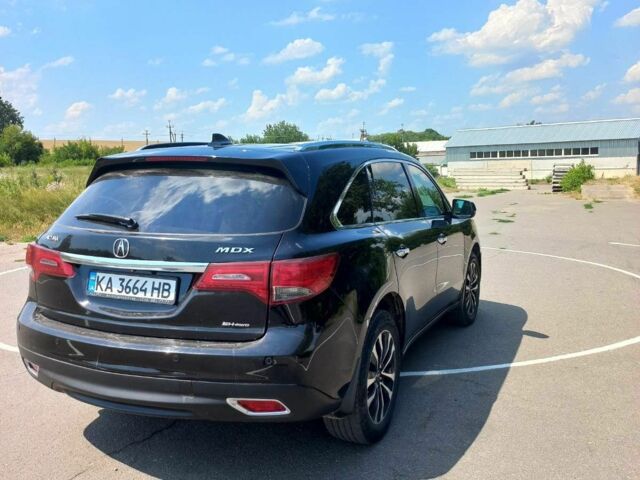 Черный Акура МДХ, объемом двигателя 3.5 л и пробегом 175 тыс. км за 20000 $, фото 2 на Automoto.ua