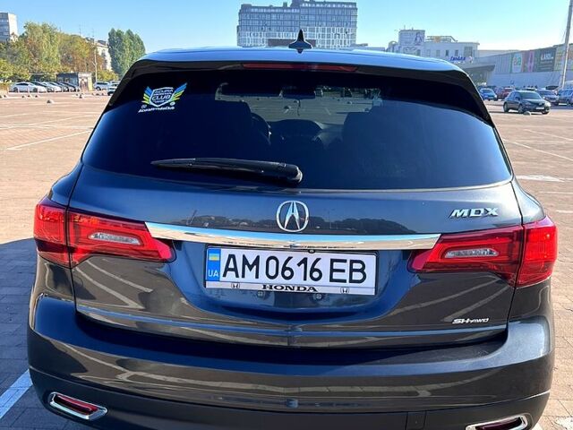 Черный Акура МДХ, объемом двигателя 3.5 л и пробегом 223 тыс. км за 17000 $, фото 4 на Automoto.ua