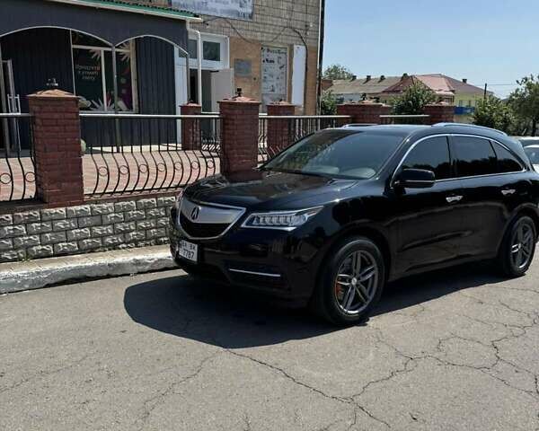 Черный Акура МДХ, объемом двигателя 3.47 л и пробегом 205 тыс. км за 18500 $, фото 3 на Automoto.ua