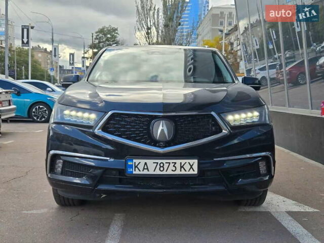 Черный Акура МДХ, объемом двигателя 3 л и пробегом 160 тыс. км за 23500 $, фото 1 на Automoto.ua