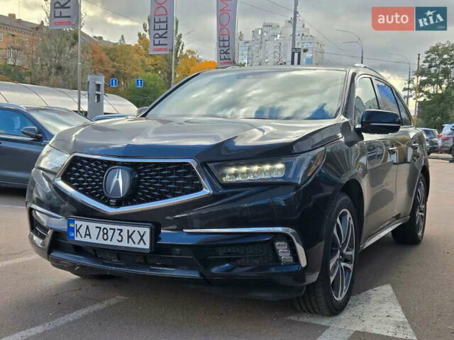 Черный Акура МДХ, объемом двигателя 3 л и пробегом 160 тыс. км за 23500 $, фото 2 на Automoto.ua
