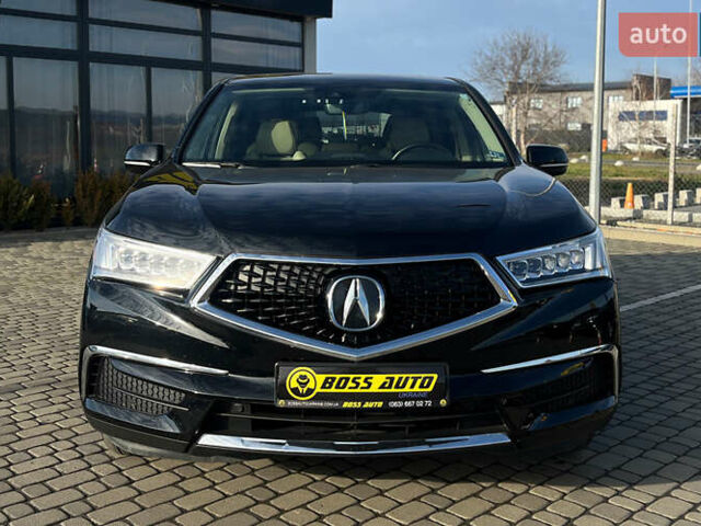 Черный Акура МДХ, объемом двигателя 3.47 л и пробегом 94 тыс. км за 26900 $, фото 1 на Automoto.ua