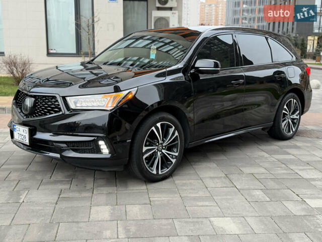 Черный Акура МДХ, объемом двигателя 3.47 л и пробегом 95 тыс. км за 28900 $, фото 1 на Automoto.ua