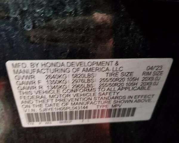 Черный Акура МДХ, объемом двигателя 3.47 л и пробегом 105 тыс. км за 17500 $, фото 12 на Automoto.ua
