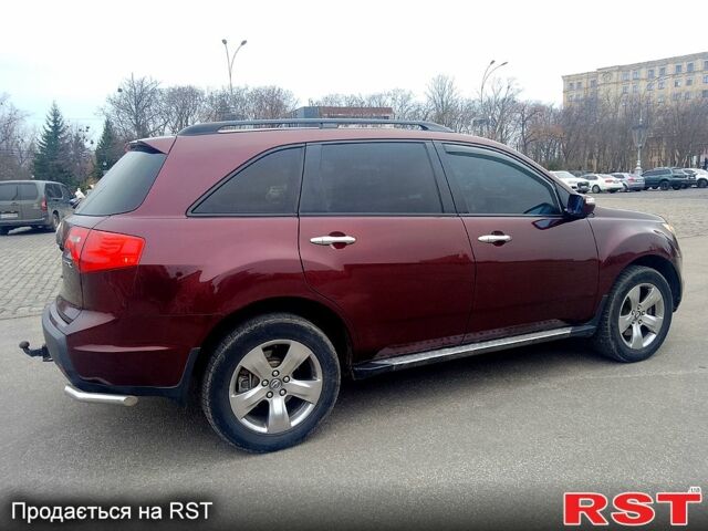 Красный Акура МДХ, объемом двигателя 3.7 л и пробегом 207 тыс. км за 10800 $, фото 4 на Automoto.ua