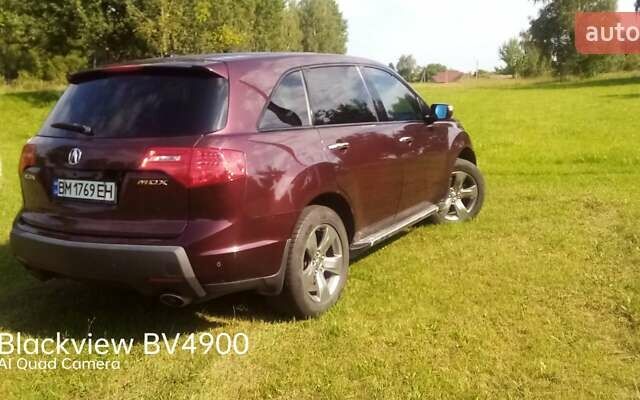 Красный Акура МДХ, объемом двигателя 3.66 л и пробегом 216 тыс. км за 12500 $, фото 9 на Automoto.ua