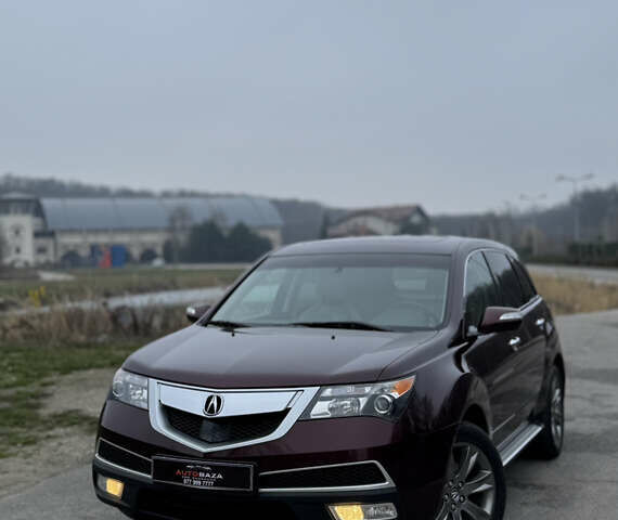 Красный Акура МДХ, объемом двигателя 3.7 л и пробегом 192 тыс. км за 17700 $, фото 1 на Automoto.ua