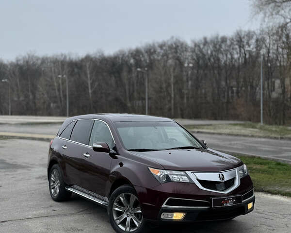 Красный Акура МДХ, объемом двигателя 3.7 л и пробегом 192 тыс. км за 17700 $, фото 2 на Automoto.ua