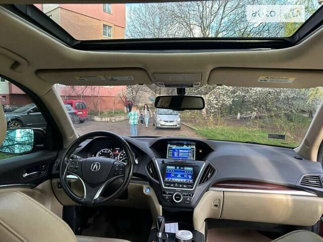 Красный Акура МДХ, объемом двигателя 3.47 л и пробегом 204 тыс. км за 17000 $, фото 17 на Automoto.ua