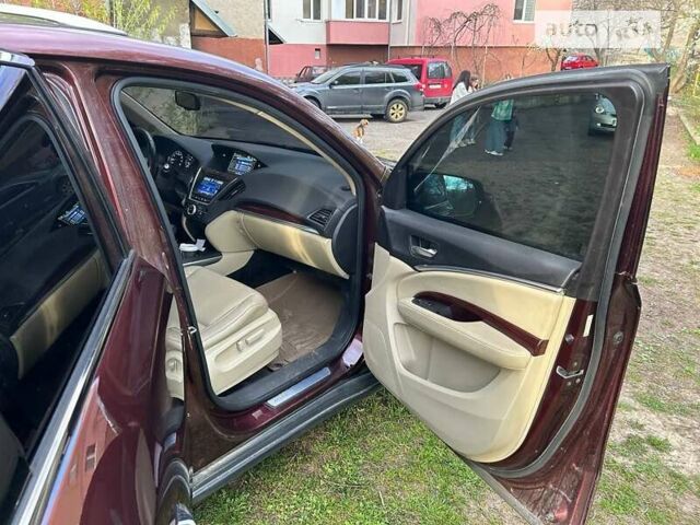Красный Акура МДХ, объемом двигателя 3.47 л и пробегом 204 тыс. км за 17000 $, фото 13 на Automoto.ua