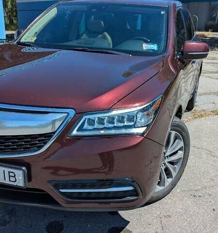 Красный Акура МДХ, объемом двигателя 3.47 л и пробегом 135 тыс. км за 24000 $, фото 5 на Automoto.ua