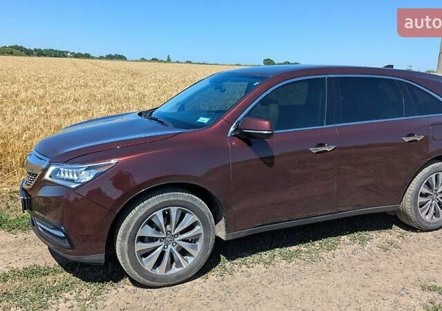 Красный Акура МДХ, объемом двигателя 3.47 л и пробегом 135 тыс. км за 24000 $, фото 10 на Automoto.ua
