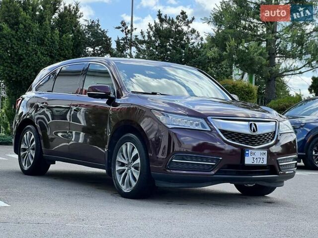 Червоний Акура МДХ, об'ємом двигуна 3.47 л та пробігом 136 тис. км за 19500 $, фото 4 на Automoto.ua